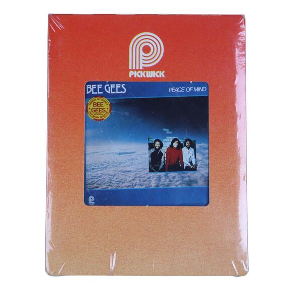 Bee Gees Peace of Mind 8 Track Cartridge Pickwick B8N-90043 New Sealed - Picture 1 of 3